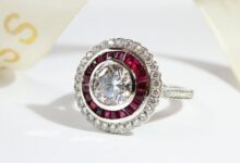 Antique Ruby Engagement Rings