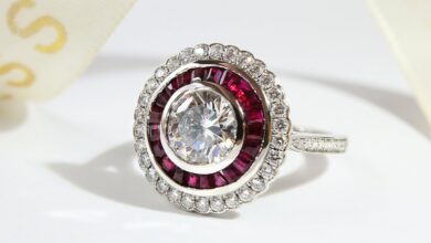 Antique Ruby Engagement Rings